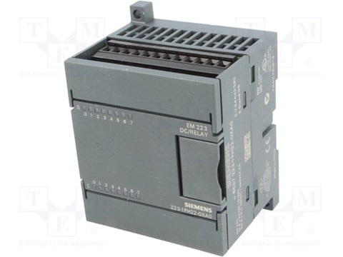 MODUL DIGITAL I/O EM 223, FOR S7-22X CPU ONLY, 8 DI 24 V DC, 8 DO RELAY MODUL DIGITAL I/O EM 223, FOR S7-22X CPU ONLY, 8 DI 24 V DC, 8 DO RELAY