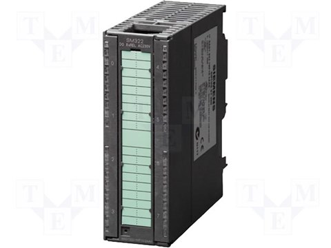 DIGITAL OUTPUT SM 322, OPTICALLY ISOLATED, 16 DO, 24V DC, 0.5A, 1 X 20 PIN DIGITAL OUTPUT SM 322, OPTICALLY ISOLATED, 16 DO, 24V DC, 0.5A, 1 X 20 PIN